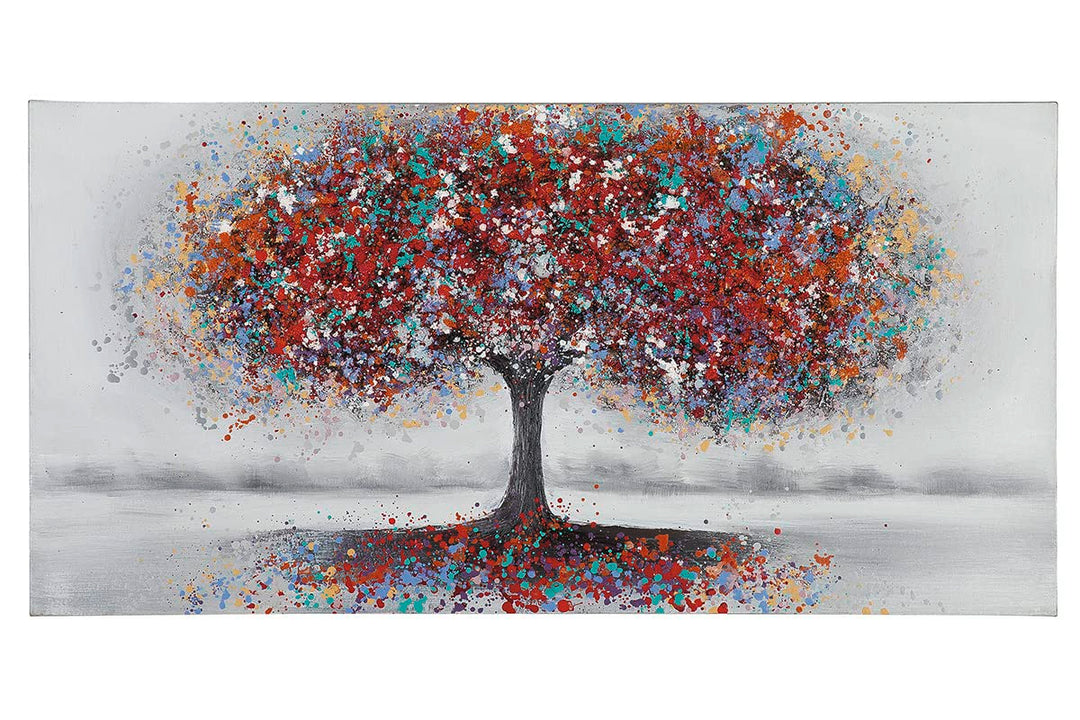GILDE Bild Gemälde Baum Pomposa 60x120x4cm