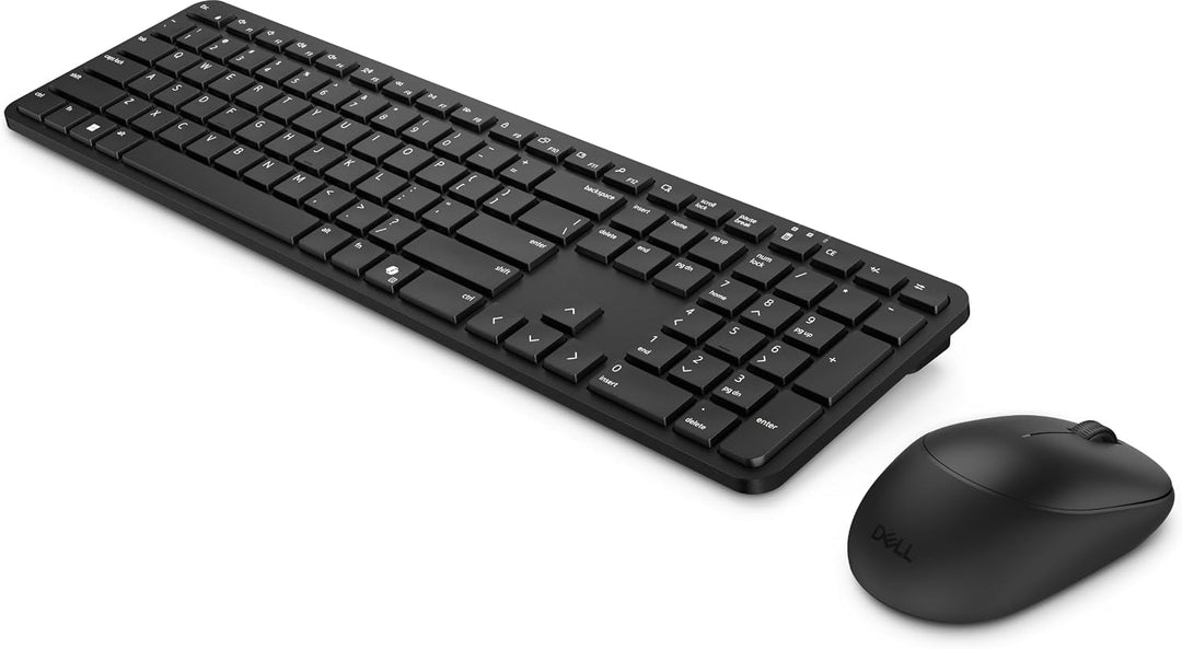 Dell Pro 5 KM526・Kabellos・RF Wireless・Plunger Key Switch・QWERTZ・Schwarz・Maus enthalten (KM526-BLK-GE