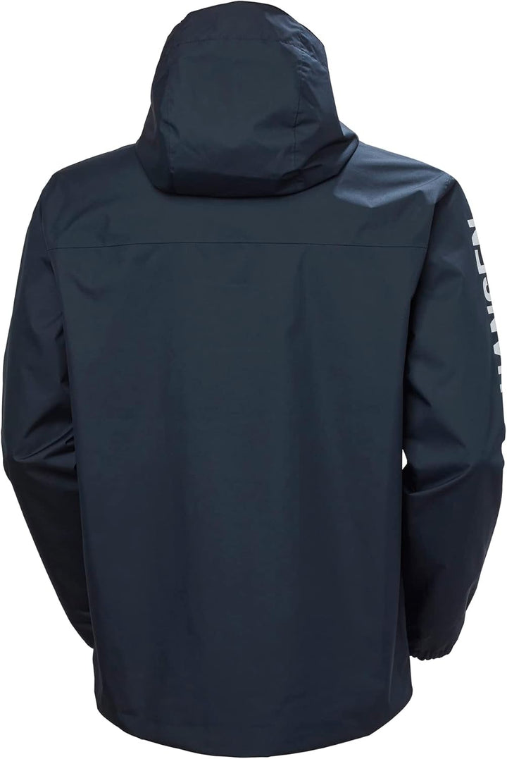 Helly Hansen Herren Ervik Wasserdichte Jacke XL Marineblau, XL Marineblau
