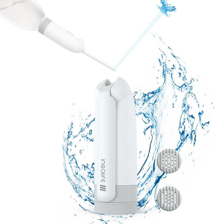 Insolife Portable Bidet - Po Dusche Elektrisch Tragbares Bidet für persönliche Hygiene Reinigung, Po