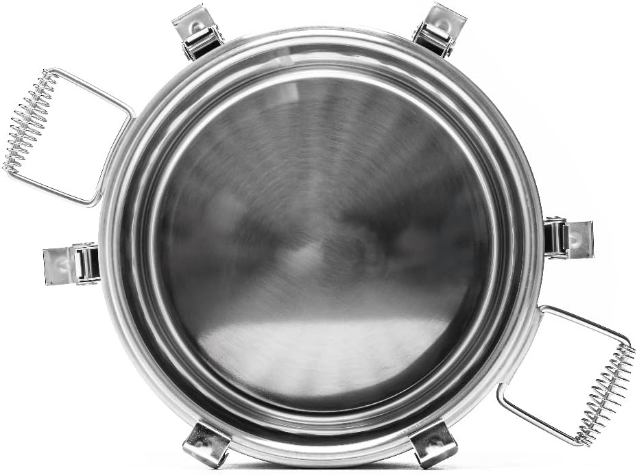 Gastronomie Thermobehälter Edelstahl, Kapazität 25L Liter, Essen Thermobox, Thermotransportbehälter,