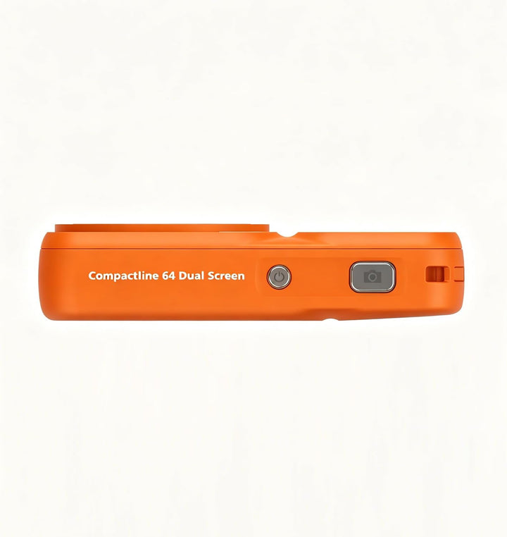 Rollei C5i Stativ Kamera Orange, 156cm Leichtes Fotostativ aus Carbon Reisestativ mit Kugelkopf & St