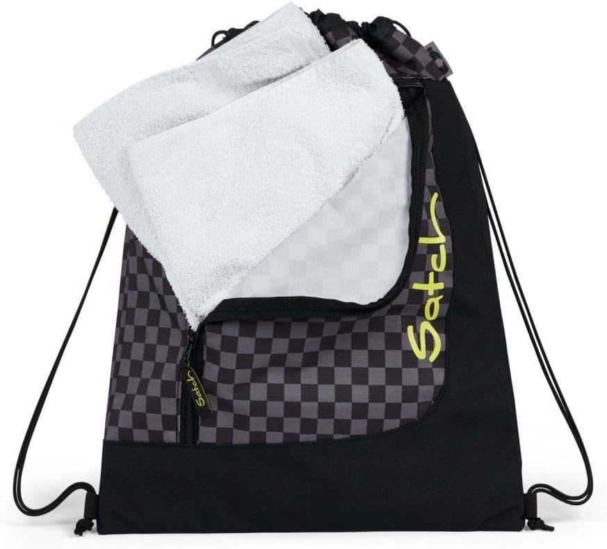Satch Air Pencil Slider Light Edition Schulrucksack Set 3tlg. inkl. Sportbeutel Blackjack, Blackjack