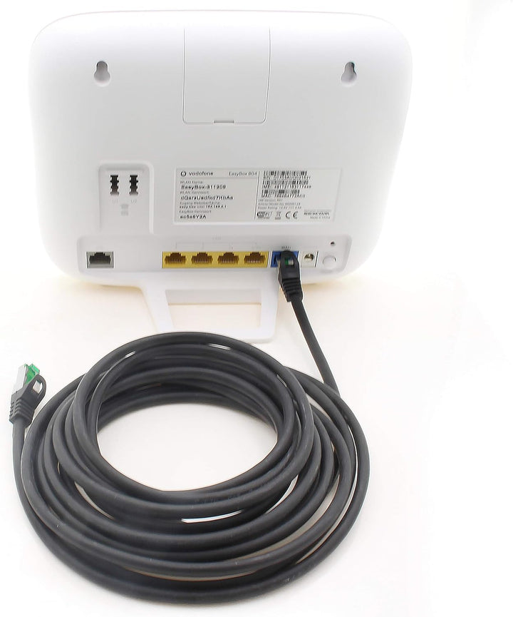 1aTTack.de 10 M Cat.7 Netzwerk-Kabel 5 Stück Cat7 Patch-Kabel Lan-Kabel Ethernet RJ45 10 Gbit/s (All