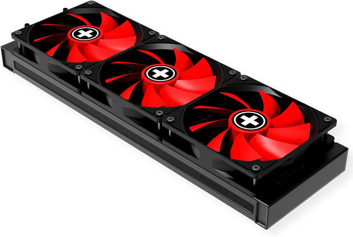 Xilence LQ360 AMD und Intel AiO 360mm Wasserkühlung, 3x 120mm PWM Lüfter, 400W TDP, rot/schwarz