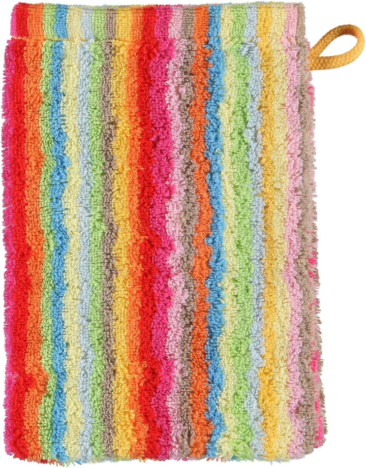 Cawö 7008 Lifestyle Streifen Waschhandschuh 16 x 22 cm 6er Set Waschhandschuh 16 x 22 cm 6er Set Bun