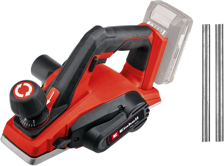Einhell Akku-Hobel TE-PL 18/82 Li-Solo Power X-Change (18 V, Li-Ionen, 82 mm Hobelbreite, bis 2 mm S