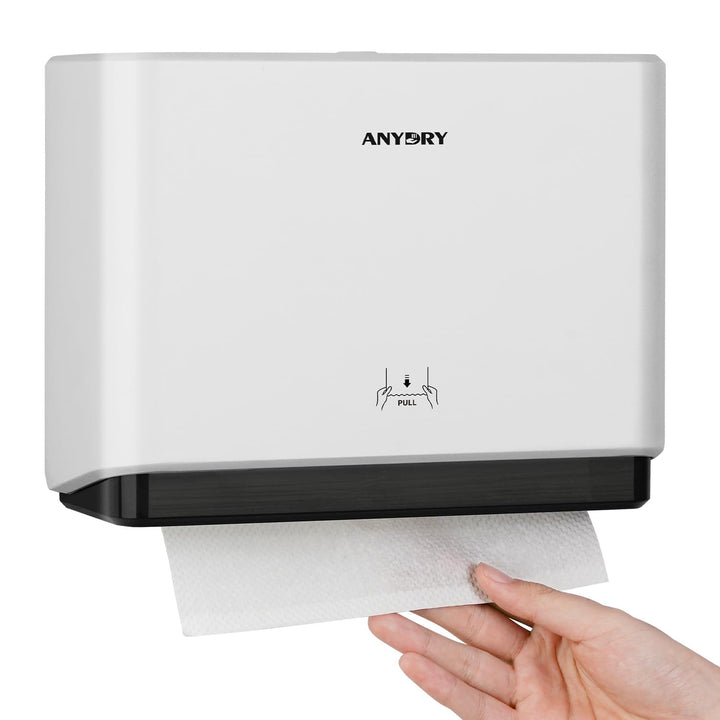 anydry 5101 Spender Hygienisch ABS Papierhandtuchspender Kommerziell für Falthandtücher An der Wand