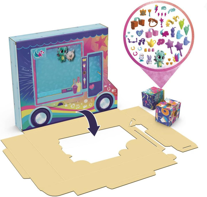 My Little Pony – Entdecke Dein Ponyfunkeln Freunde aus der Maretime Bucht, 4 Ponyfiguren und Accesso