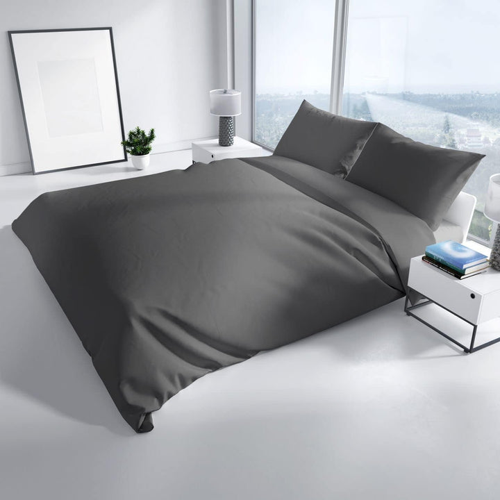 Leonado Vicenti Baumwolle Bettwäsche Uni 135x200 155x200 155x220 200x200 200x220 220x240 wählbar, 3t