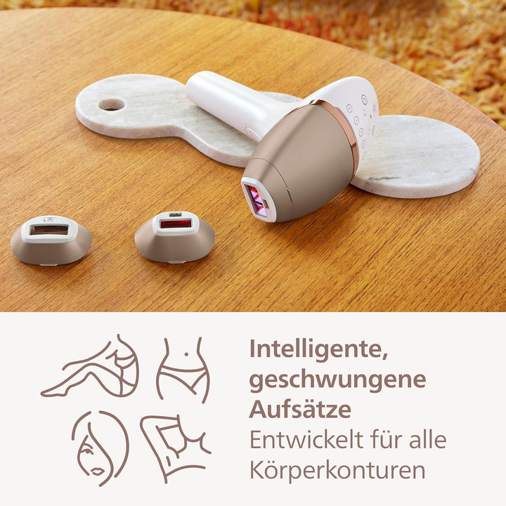 Philips Lumea IPL 9000 Serie, 3 Aufsätze – Haarentfernungsgerät