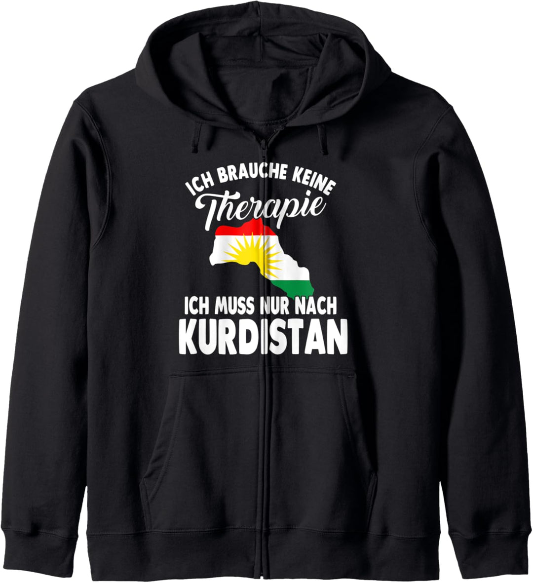 Kurden Therapie Kurdistan Kurde Kapuzenjacke