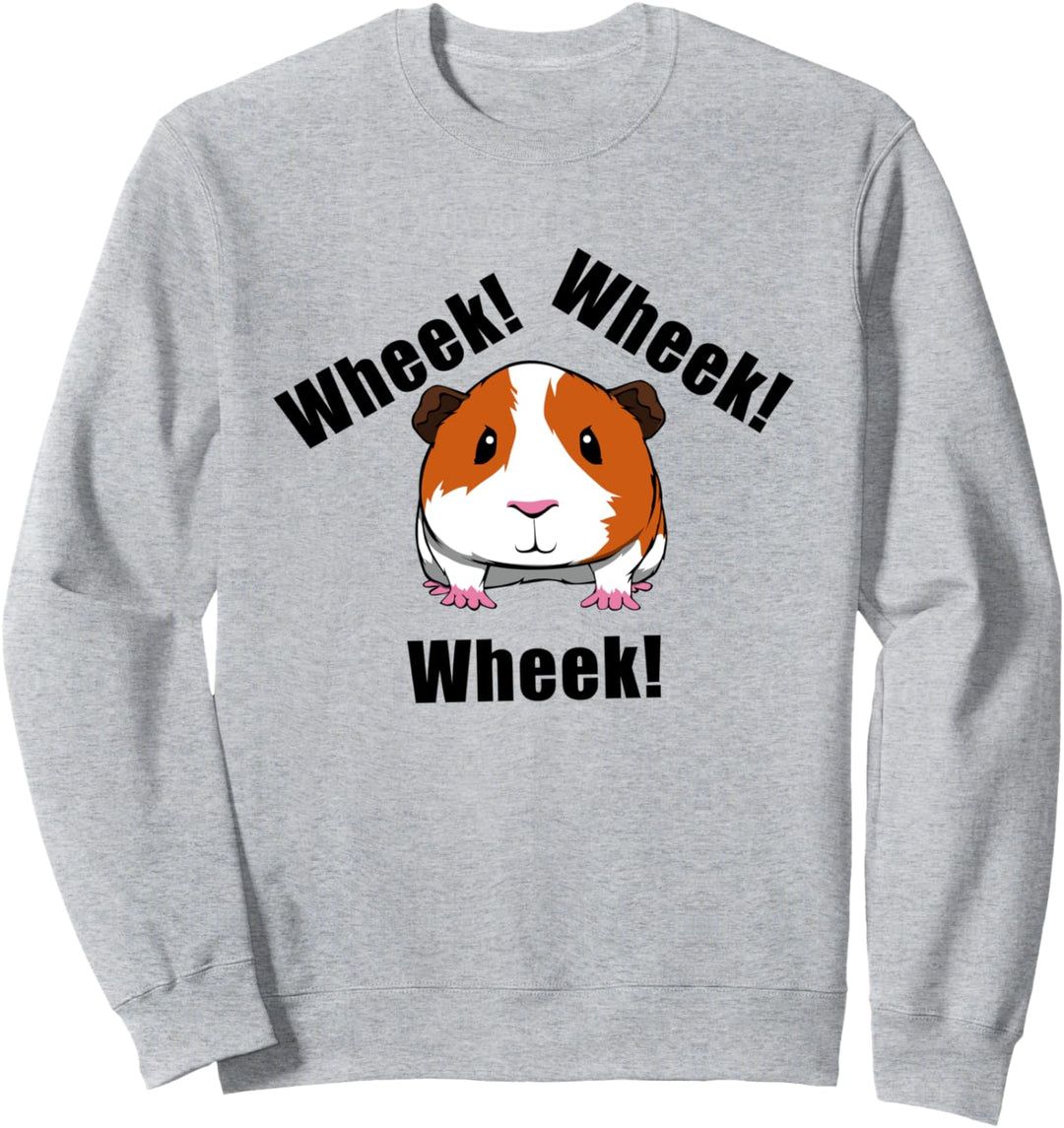 Witziger Nager Meerschweinchen quiekt Sweatshirt