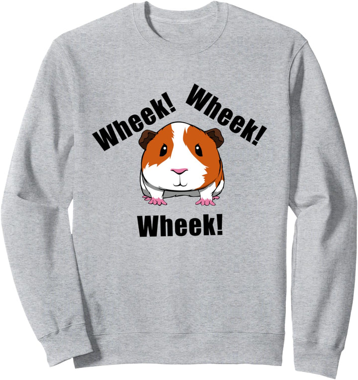 Witziger Nager Meerschweinchen quiekt Sweatshirt