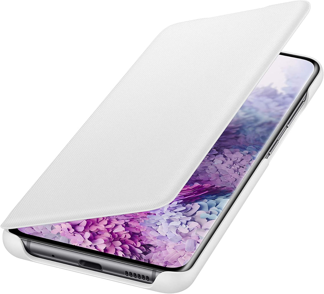 Samsung LED View Smartphone Cover EF-NG980 für Galaxy S20 | S20 5G Handy-Hülle, LED-Anzeige, Kartenh