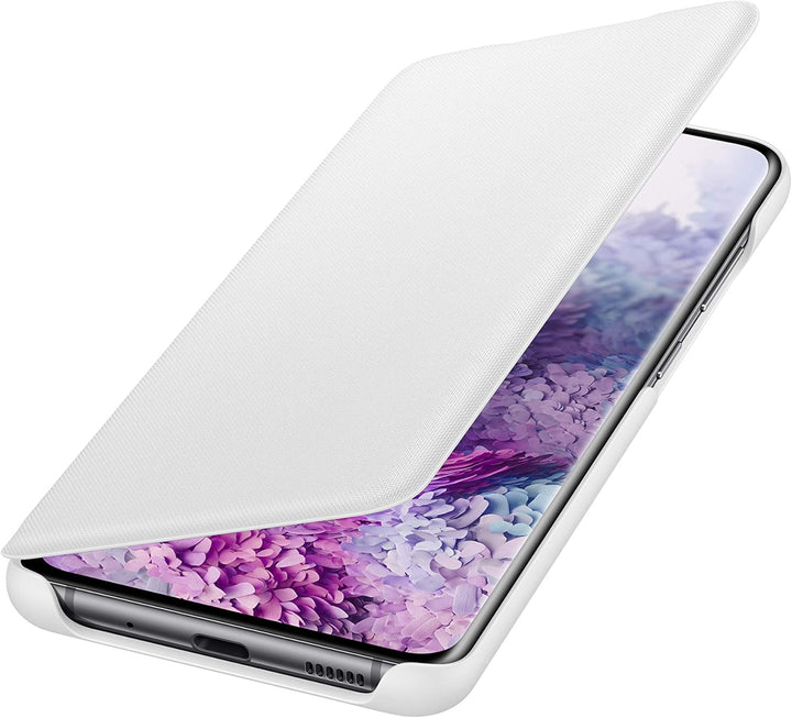 Samsung LED View Smartphone Cover EF-NG980 für Galaxy S20 | S20 5G Handy-Hülle, LED-Anzeige, Kartenh
