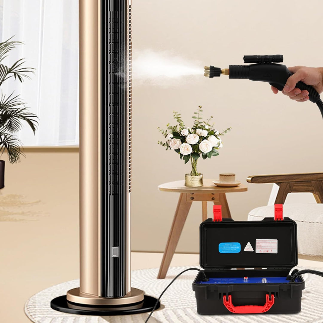 CCAUUB 3-in-1 Dampfreiniger mit hoher Hitze, 3000W Handdampfer der hohen Temperatur, Tragbare Dampfr