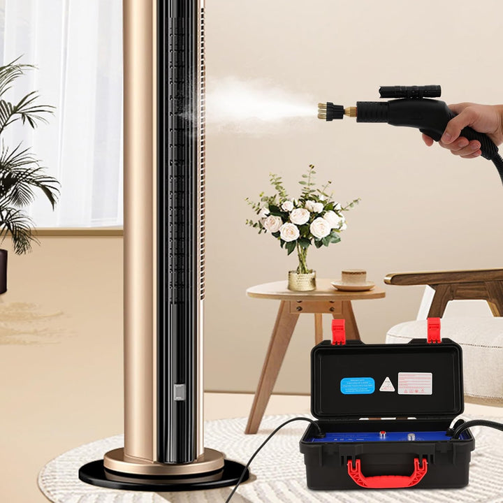 CCAUUB 3-in-1 Dampfreiniger mit hoher Hitze, 3000W Handdampfer der hohen Temperatur, Tragbare Dampfr