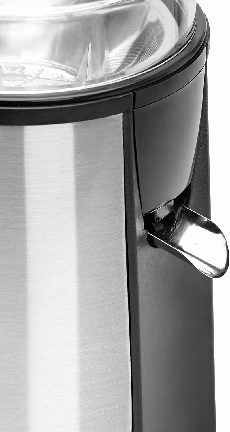 Bomann Elektrischer Entsafter aus Edelstahl für Obst, Gemüse, Weizengras, Ingwer (1000 Watt, 2 Liter