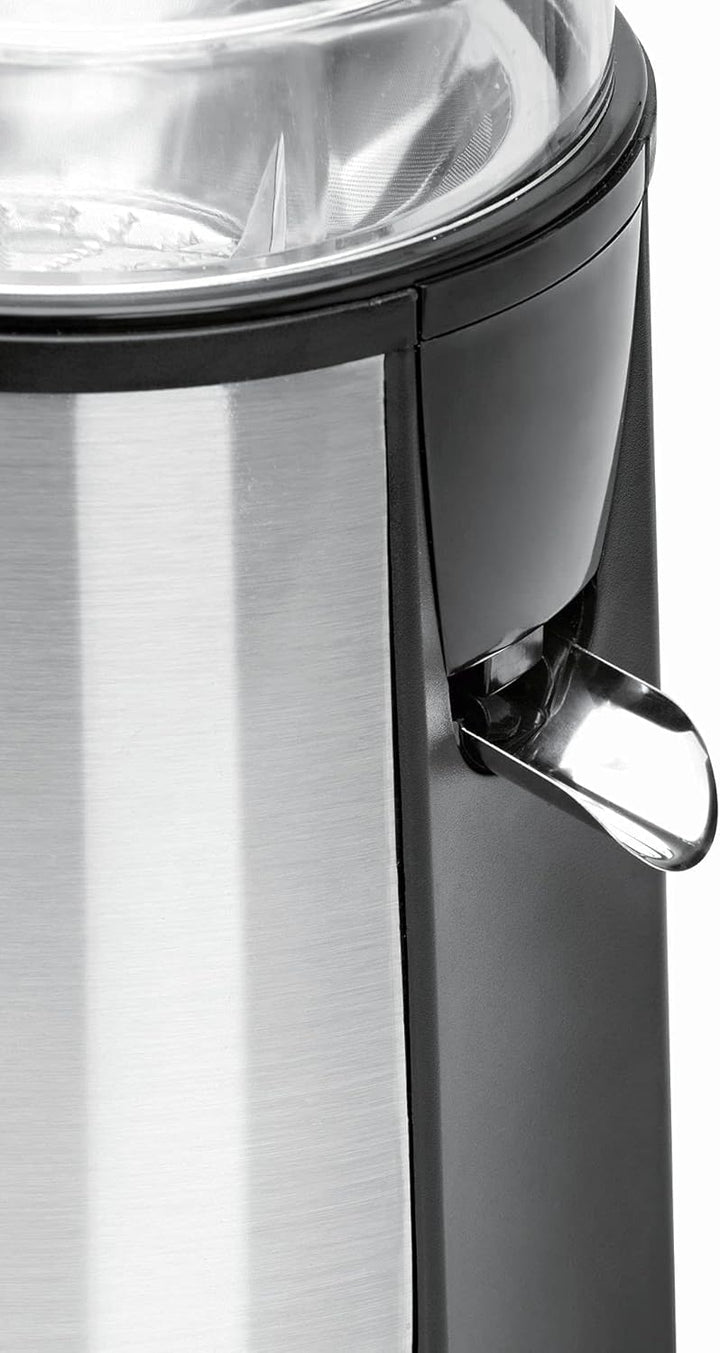 Bomann Elektrischer Entsafter aus Edelstahl für Obst, Gemüse, Weizengras, Ingwer (1000 Watt, 2 Liter