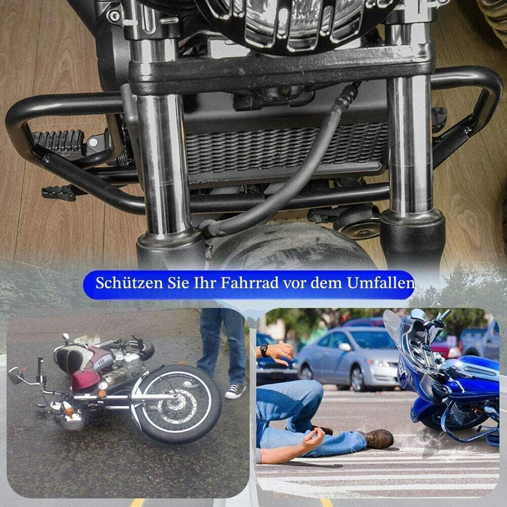 Schwarze Highway Bars für CMX500 Rebel 17-23, Motorrad Stahl Motorschutz Stossstange Sturzbügel Rahm
