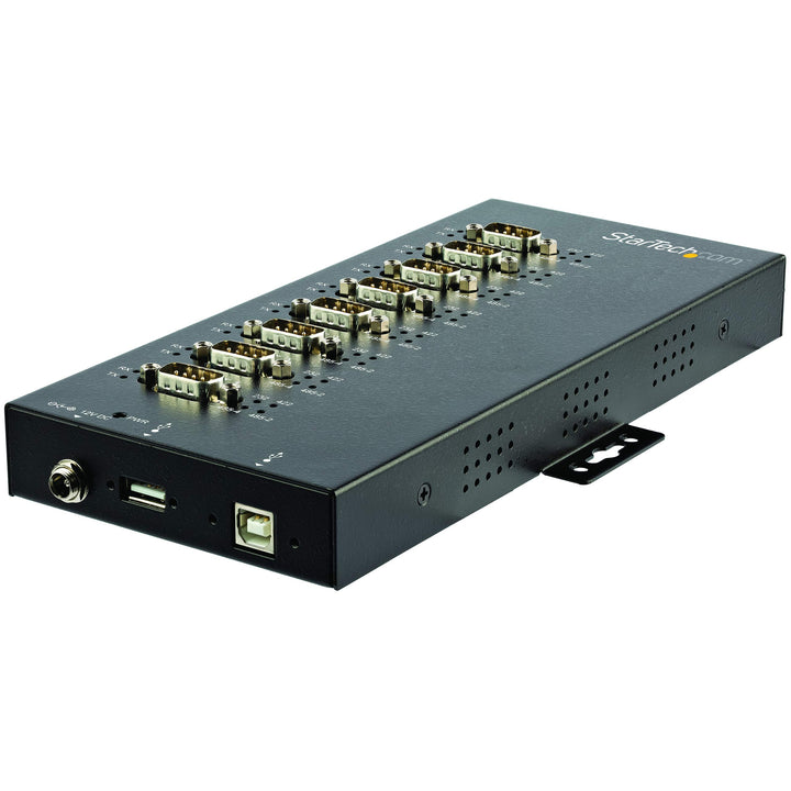 StarTech.com 8 Port industrieller USB auf RS232/ 422/ 485 Serieller Adapter - 15kv ESD Schutz - USB
