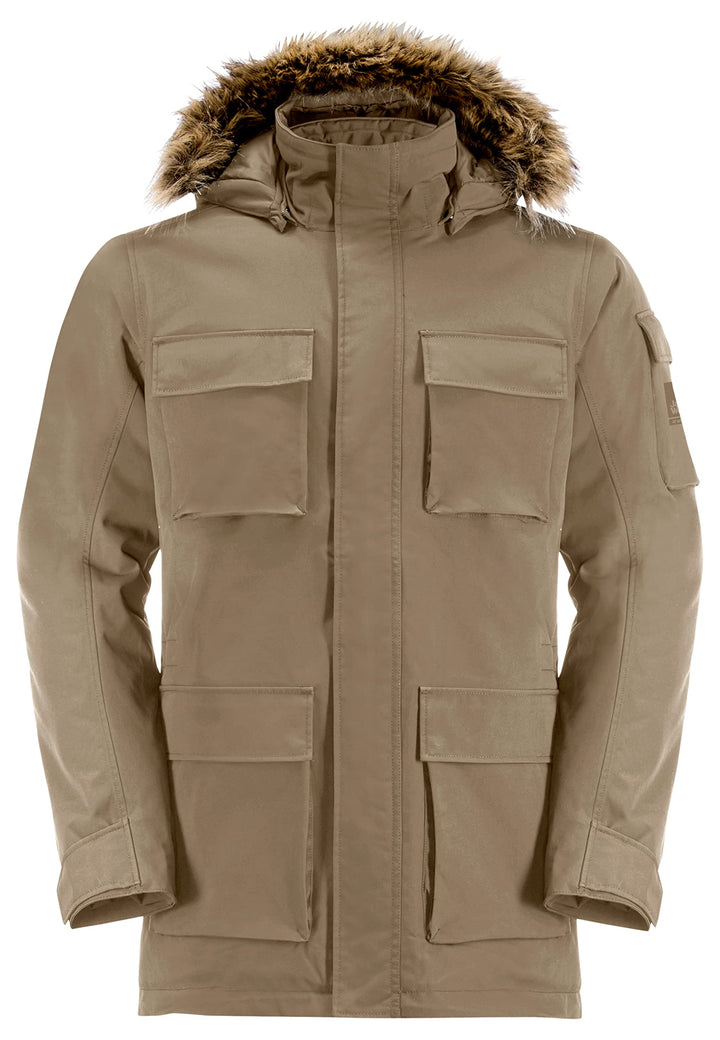 Jack Wolfskin Herren Glacier Canyon Parka Cookie XL, Cookie XL