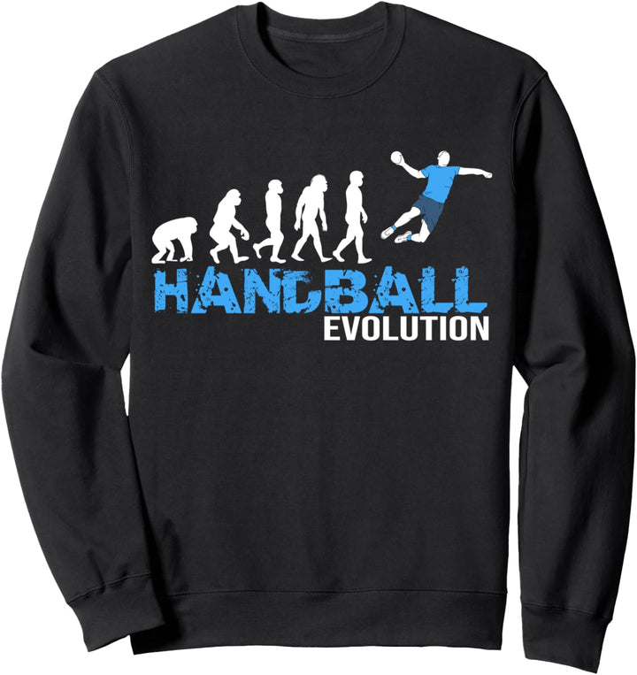 Evolution Handballer Geschenk Handball Handballspieler Sweatshirt