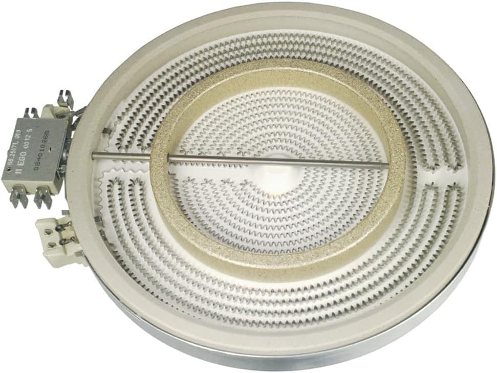 Strahlheizkörper Zweikreis Glaskeramikkochfeld 2200/750W Ø210/125mm Ego 1051213034 HiLight-Heizkörpe