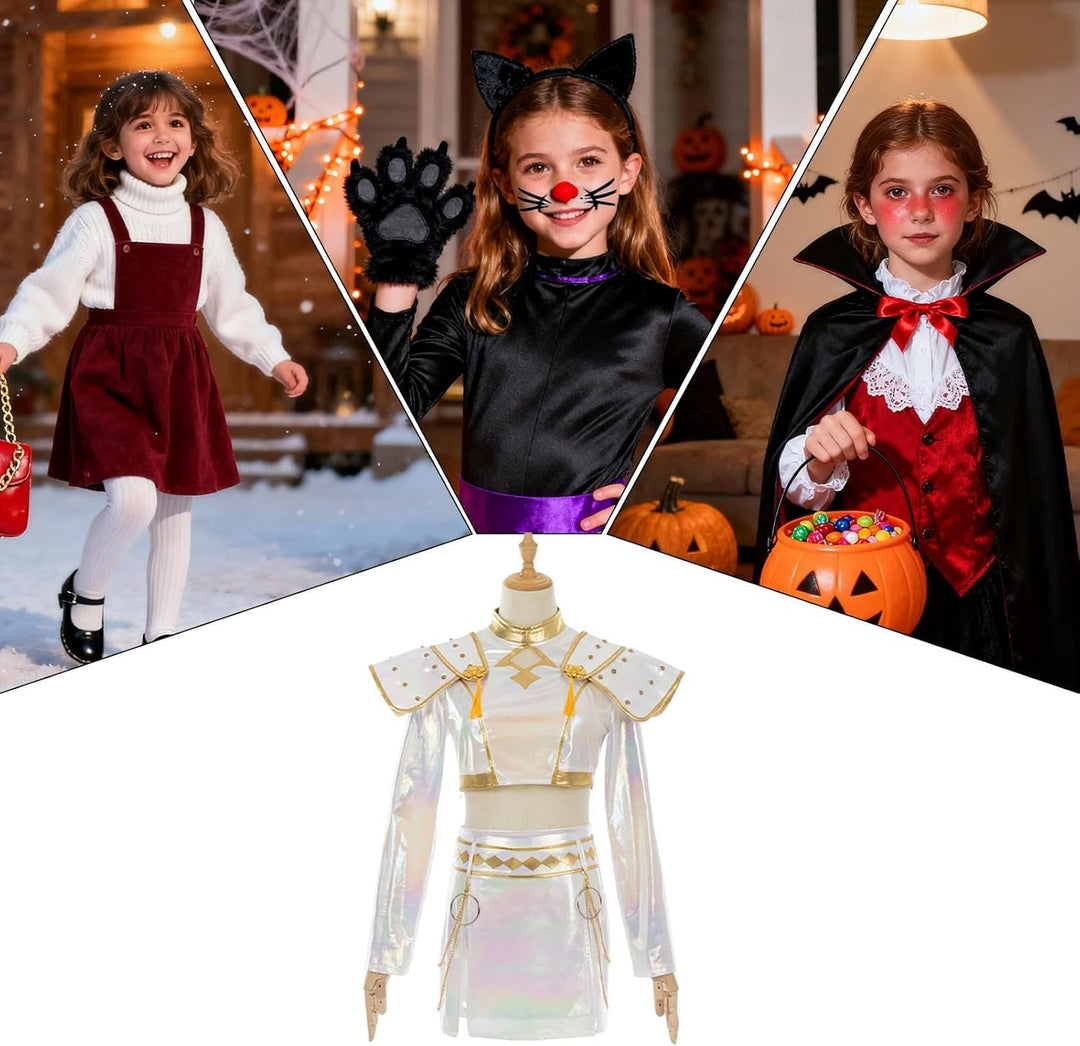 Generisch Für Kostüm Hunters Cosplay -Kostüm, Halloween Anime Cosplay Requisics Accessoires für Kind