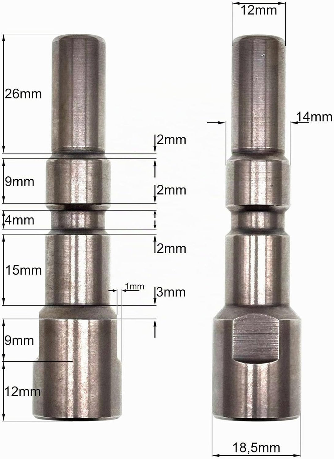 Adapter Kränzle D12 auf 1/4" IG Schnellkupplung – Edelstahl &amp; Messing – 250 Bar Hochdruck Adapter –