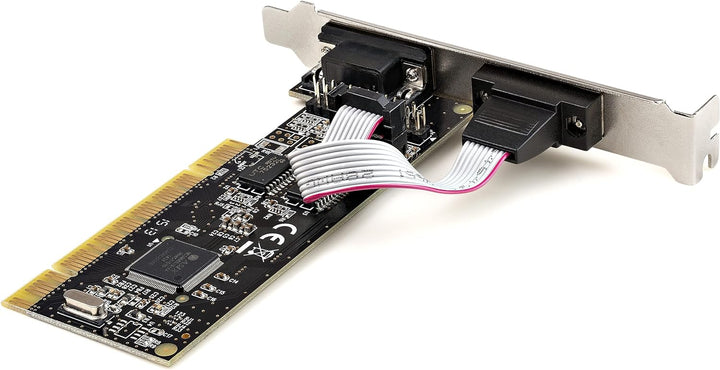 StarTech.com RS232 PCI Karte - PCI auf 2 Serielle Port-Karte - PCI 2-Port DB9 Serielle Controller-Ka