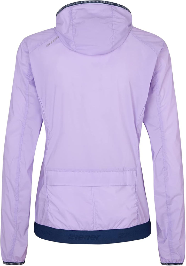 Ziener Damen Noria Windjacke - Fahrrad|Mountainbike|Outdoor - winddicht,atmungsaktiv,wasserabweisend