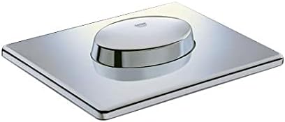 GROHE Skate Air - Abdeckplatte (197 x 156 mm, waagerechte Montage, 1-Mengen-Betätigung), chrom, 3856