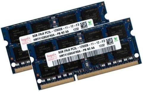 Hynix 16GB Dual Channel Kit 2 x 8 GB 204 pin DDR3-1600 SO-DIMM (1600Mhz, PC3-12800, CL11, 1.35V, für