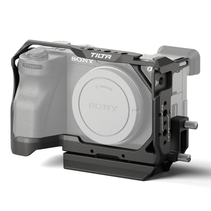 Tilta A6700 Cage, Kamerakäfig Kompatibel mit Sony a6700 mit Arca Grundplatte und HDMI Kabelklemme -