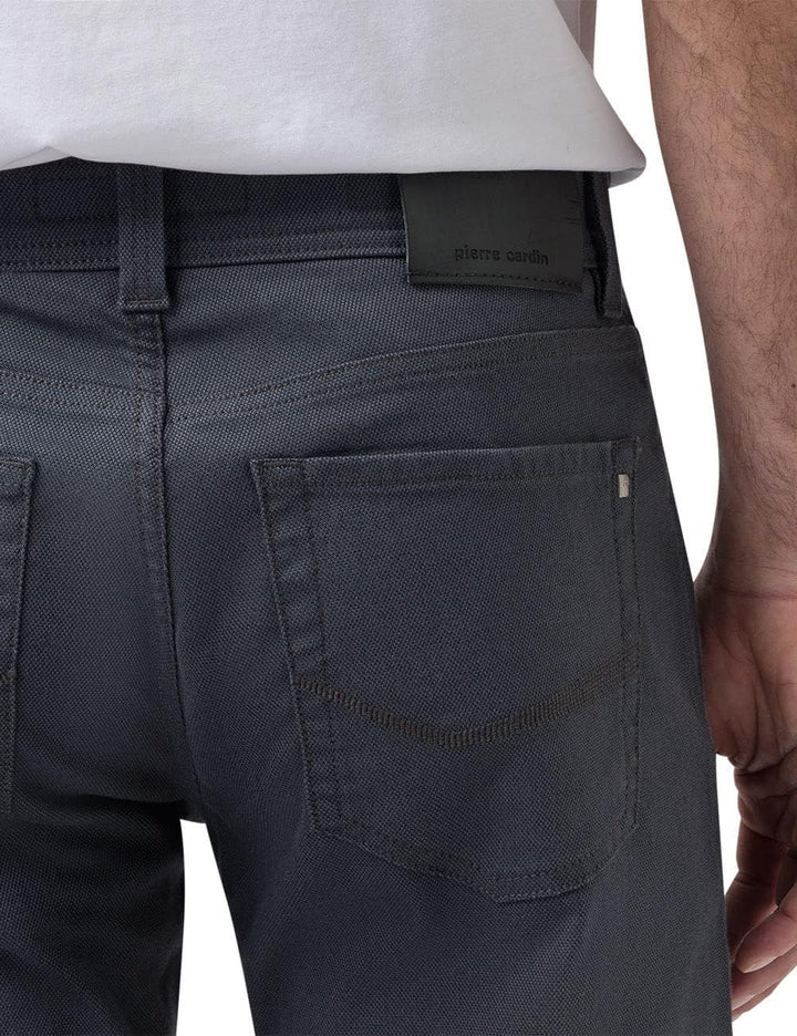 Pierre Cardin Herren Hose Lyon | Männer Jeans, Stoffhose | Tapered Fit 30W / 34L Magnet, 30W / 34L M