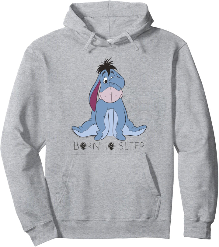 Disney Winnie the Pooh Eeyore Born To Sleep Pullover Hoodie