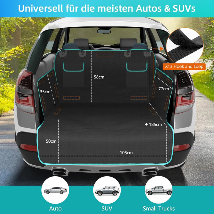 Kofferraumschutz Hund Universal 185x105cm Waterproof Scratch Resistant Kofferraum Car Guard Mat Dogs