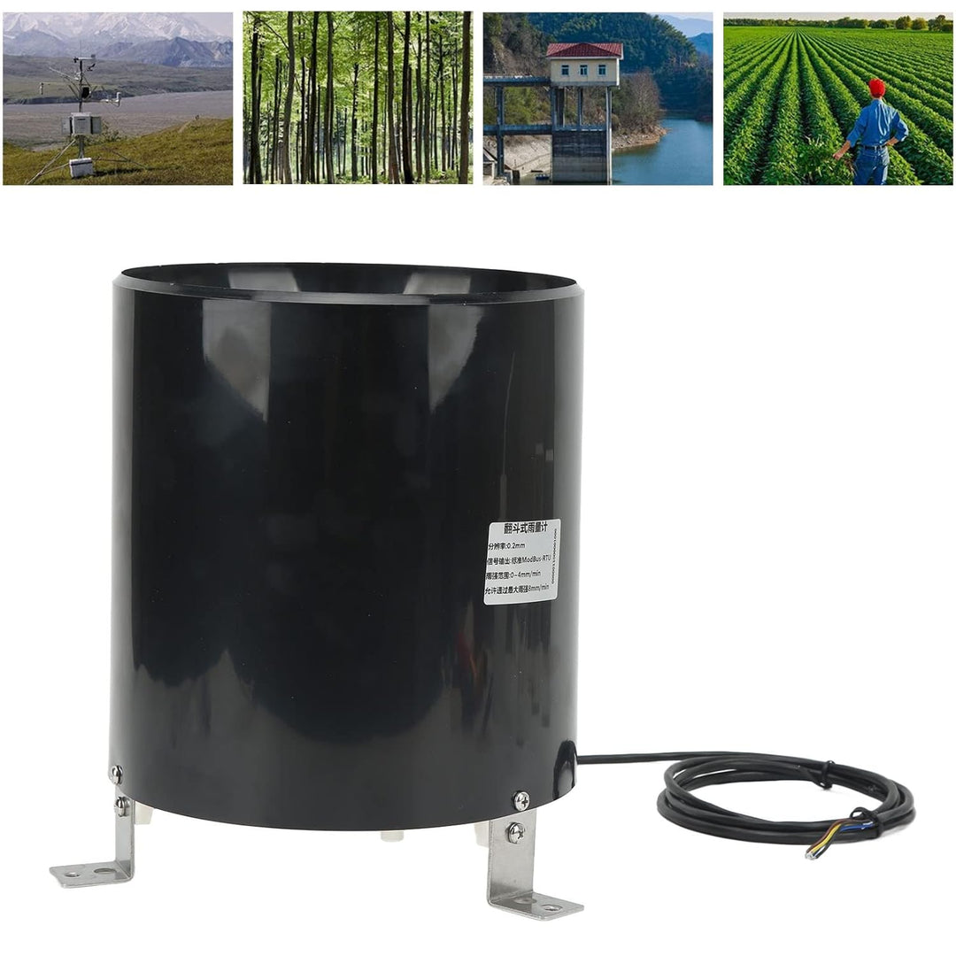 Regenmesser Niederschlagssensor Messüberwachungswerkzeug 485 Impuls 4,5~30 V für Wetterstation