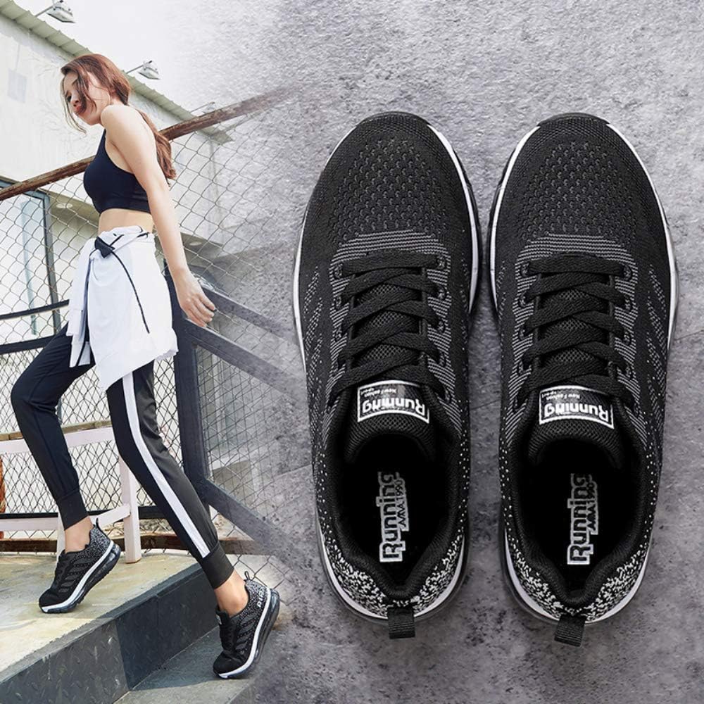 frysen Herren Damen Sportschuhe Laufschuhe mit Luftpolster Turnschuhe Profilsohle Sneakers Leichte S