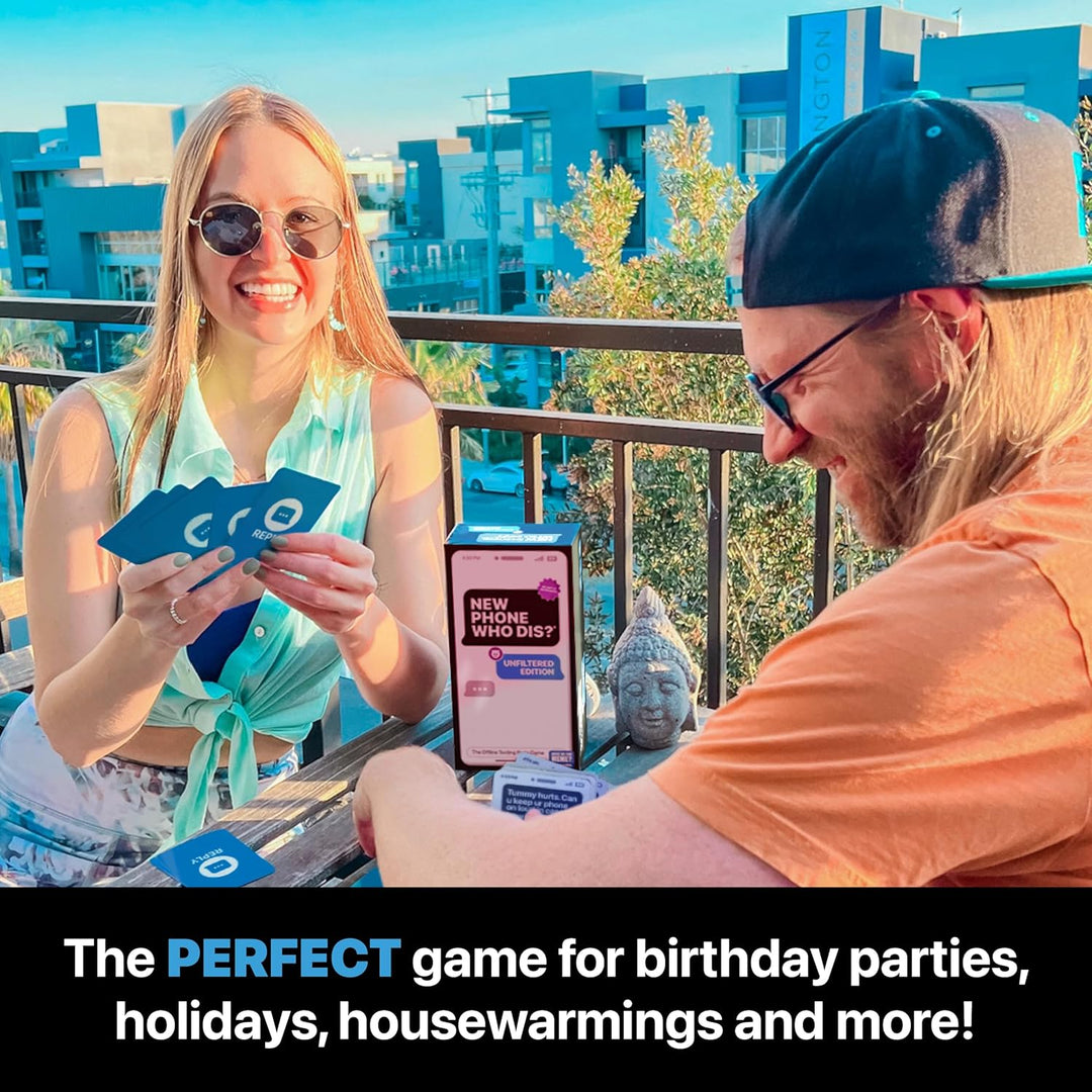 WHAT DO YOU MEME? New Phone, Who Dis? - Partyspiel für Erwachsene Single US Edition, Single US Editi