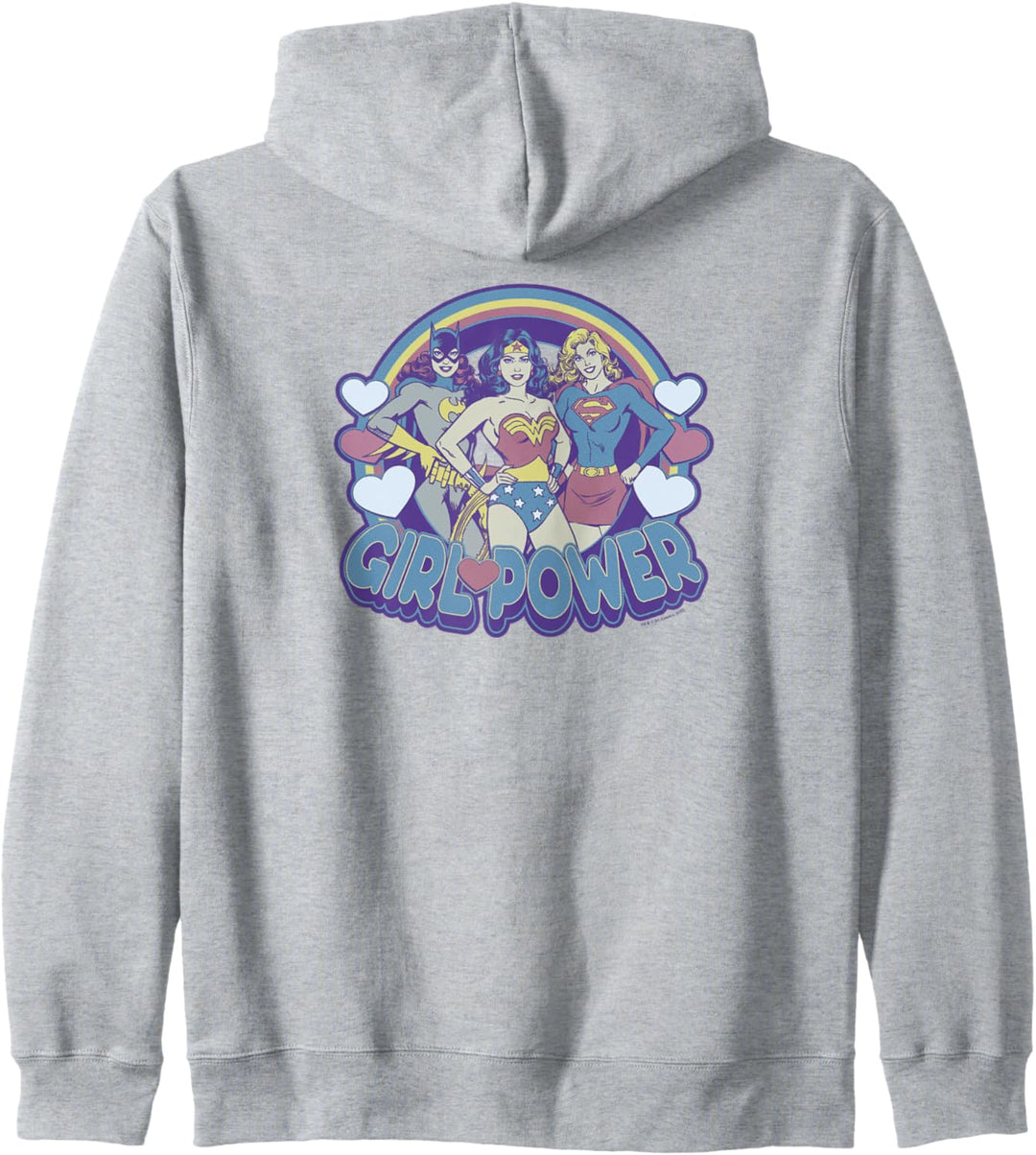 Justice League Retro Girl Power Kapuzenjacke