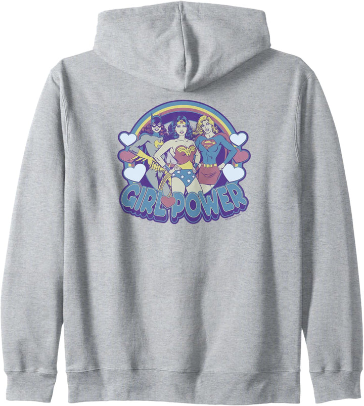 Justice League Retro Girl Power Kapuzenjacke