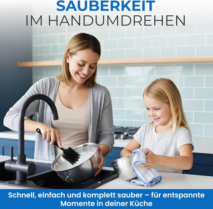 Universal Reinigungsbürste kompatibel für Thermomix TM7,TM6,TM5&Bosch Küchenmaschine, Note 1,2. Spül