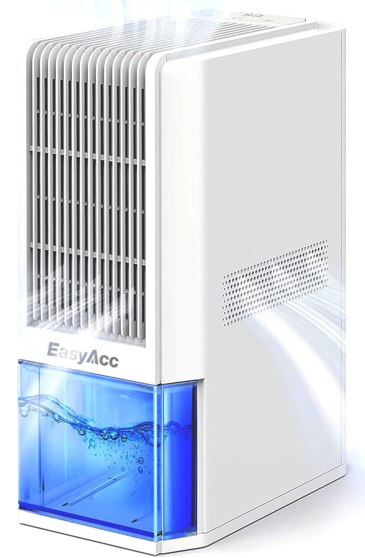 EasyAcc Badezimmer Luftentfeuchter Elektrisch 2000mL Innovativer Luftentfeuchter 1,3L/Tag, Effizient