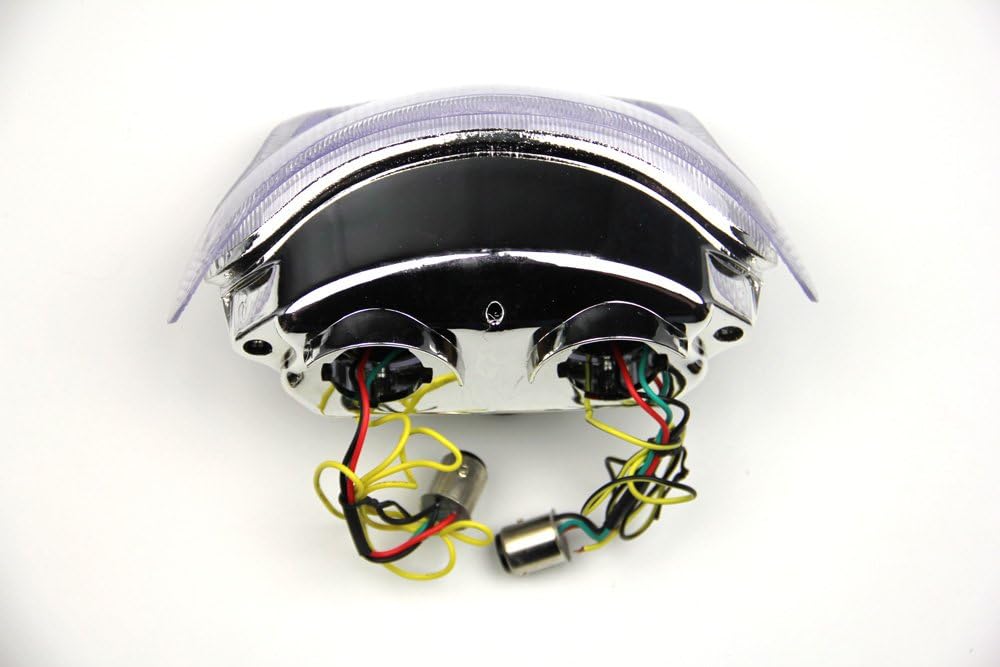 avdb-moto LED-Bremslicht mit integriertem Blinker kompatibel mit Triumph T595, Speed Triple 995 1997