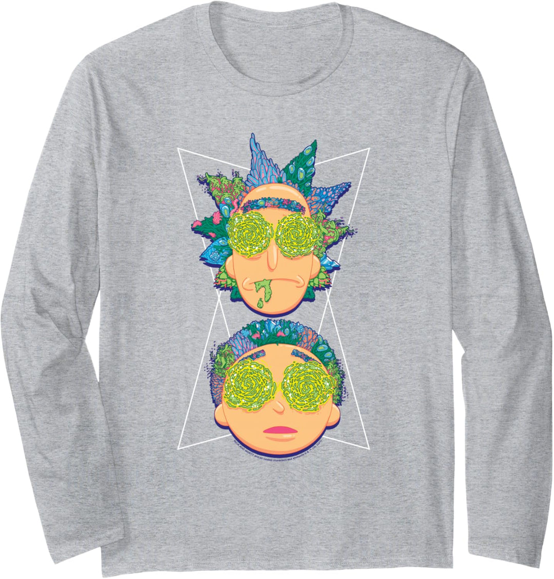Rick and Morty Portal Eyes Langarmshirt