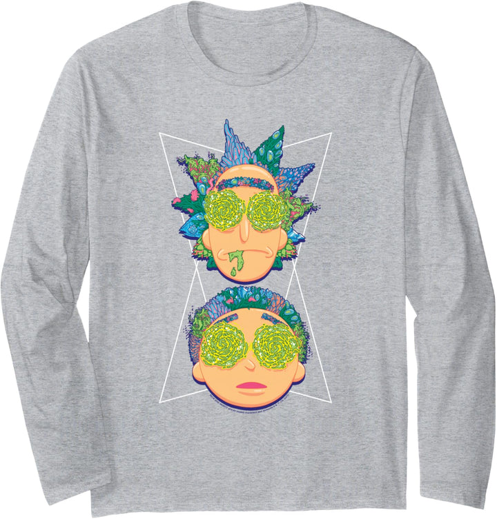 Rick and Morty Portal Eyes Langarmshirt