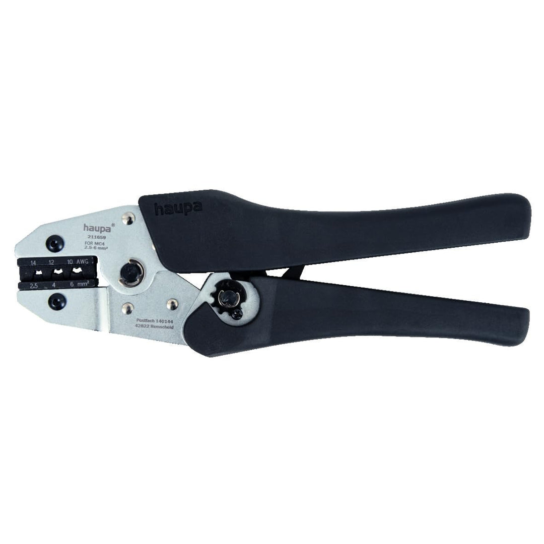 Haupa Crimpzange Rollwiderstand MC4 Photovoltaik Stopfer/ADO